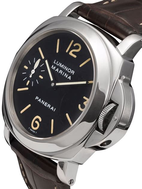 panerai luminor marina black|pre owned Panerai Luminor marina.